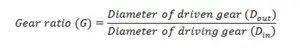 齿轮传动比公式2