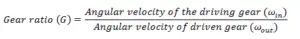 齿轮传动比公式3
